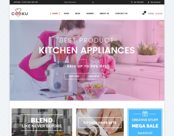 VG Cooku - Clean, Simple WooCommerce WordPress Theme