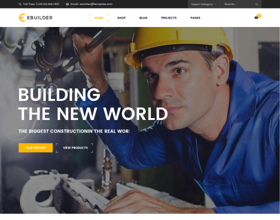 VG eBuilder - Construction and Builder WordPress Theme