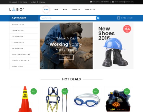 VG Labo - WooCommerce Theme for Tools, Equipment Store