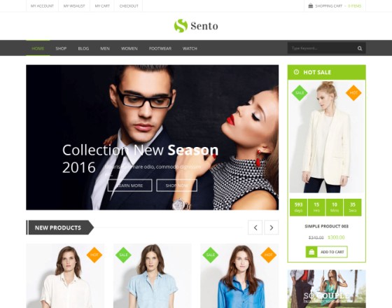 VG Sento - eCommerce WordPress Theme for Fashion Store