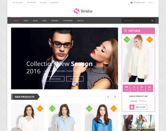 VG Sento - eCommerce WordPress Theme for Fashion Store