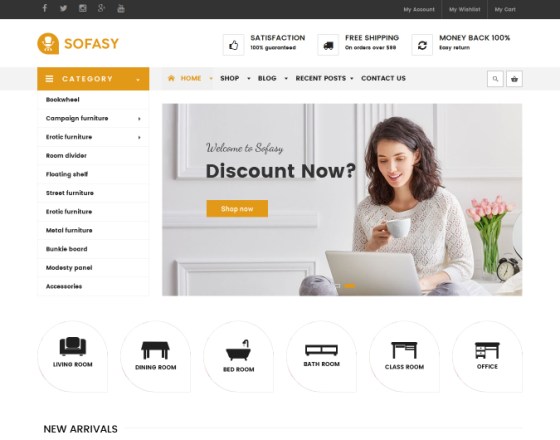 VG Sofasy - Responsive WooCommerce WordPress Theme