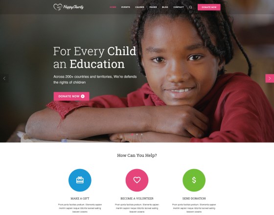 Vina Charity - Responsive Joomla Template for Charity