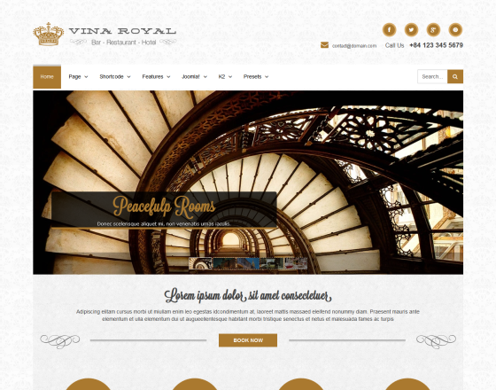 Vina Royal II - Responsive Portfolio & Business Template