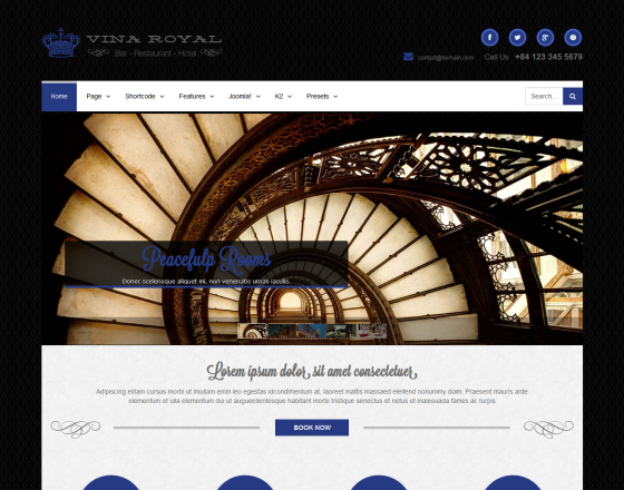 Vina Royal II - Responsive Portfolio & Business Template