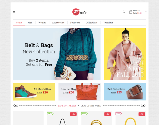 Vina Rudo - Multipurpose Virtuemart Joomla Template